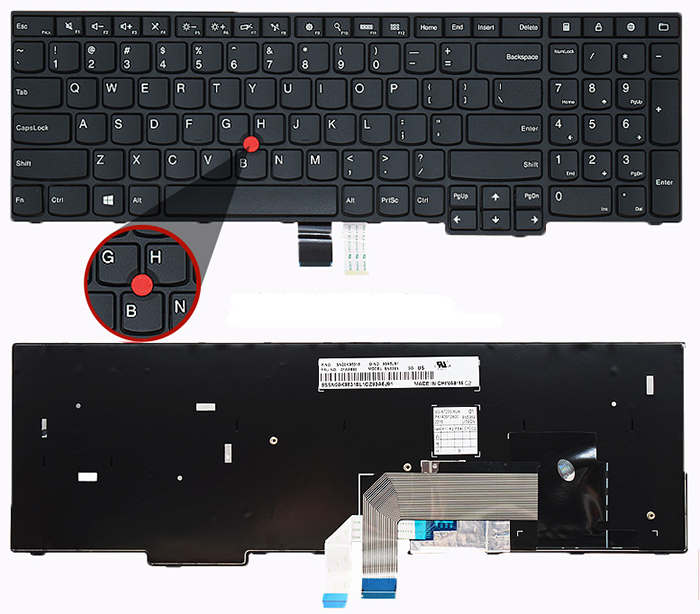 Sostituzione tastiera LENOVO OEM  per ThinkPad-E555-Series 
