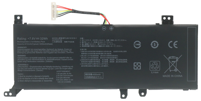 Sostituzione Batteria per laptop Asus OEM  per B21N1818-2 