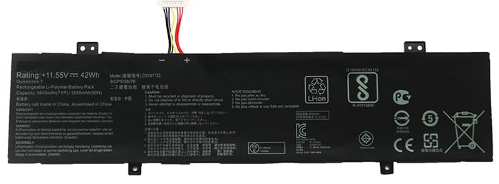 Sostituzione Batteria per laptop Asus OEM  per VivoBook-Flip-14-TP412FA 