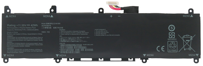 Sostituzione Batteria per laptop ASUS OEM  per C31N1806 
