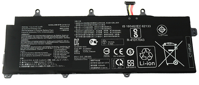 Sostituzione Batteria per laptop Asus OEM  per C41N1712 