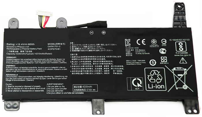 Sostituzione Batteria per laptop Asus OEM  per ROG-Strix-G17-G712LU 