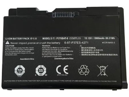 Sostituzione Batteria per laptop CLEVO OEM  per P370SM-A 