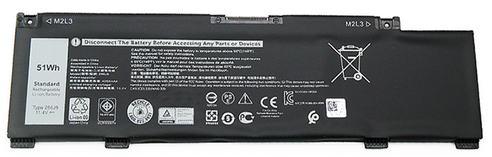 Sostituzione Batteria per laptop Dell OEM  per 0M4GWP 