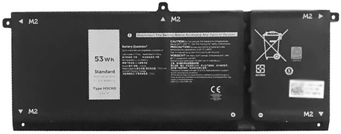 Sostituzione Batteria per laptop DELL OEM  per Inspiron-7500-2-in-1-Silver 