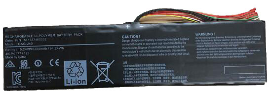 Sostituzione Batteria per laptop GIGABYTE OEM  per Aero-14-W-CF2-Series 