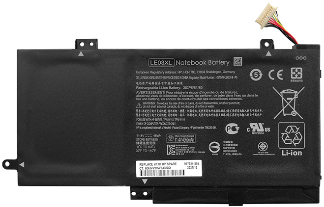 Sostituzione Batteria per laptop hp OEM  per LE03XL 