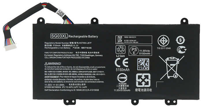 Sostituzione Batteria per laptop hp OEM  per Envy-M7-U010DX 