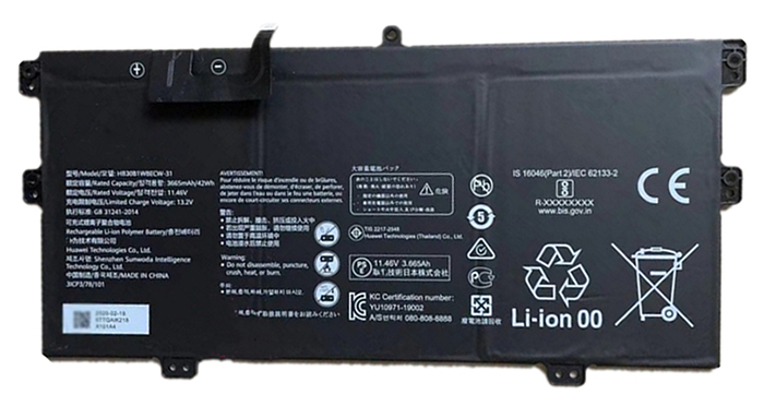 Sostituzione Batteria per laptop HUAWEI OEM  per HB30B1W8ECW-31 