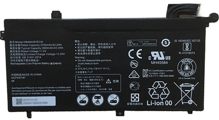 Sostituzione Batteria per laptop HUAWEI OEM  per MRC-W70 