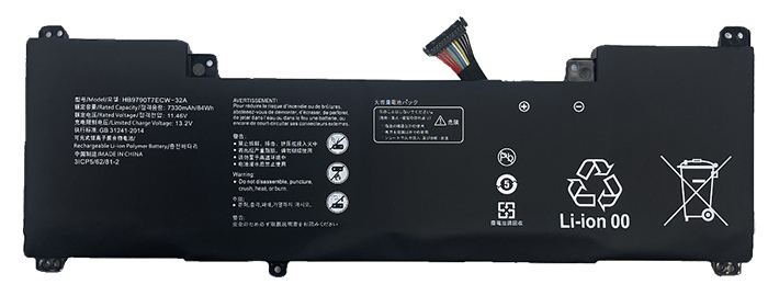 Sostituzione Batteria per laptop HUAWEI OEM  per HB9790T7ECW-32A 