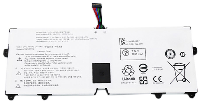 Sostituzione Batteria per laptop LG OEM  per gram-16-202116ZD90P 