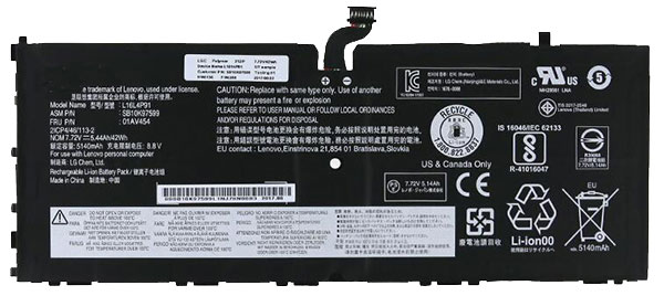 Sostituzione Batteria per laptop LENOVO OEM  per SB10K97599 