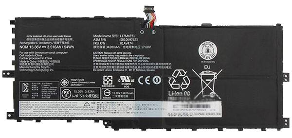 Sostituzione Batteria per laptop lenovo OEM  per L17M4P71 