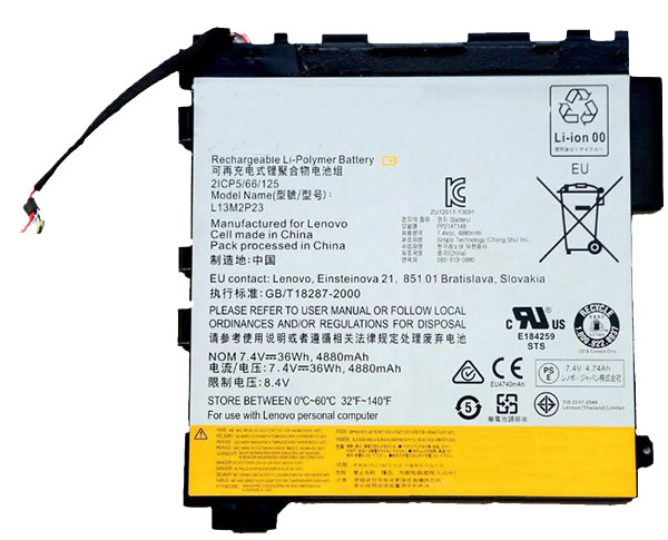 Sostituzione Batteria per laptop lenovo OEM  per 2ICP5/66/125 