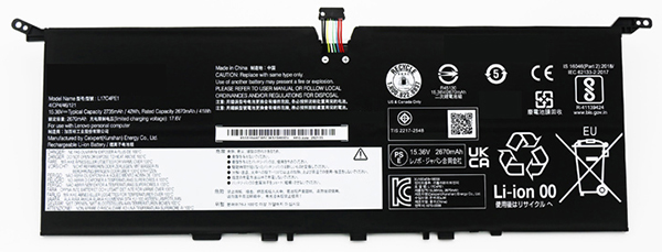 Sostituzione Batteria per laptop Lenovo OEM  per L17C4PE1 
