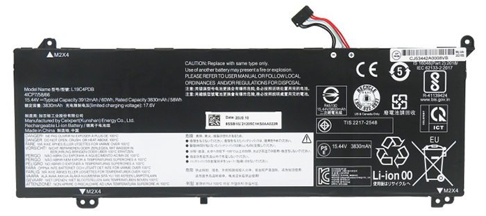 Sostituzione Batteria per laptop Lenovo OEM  per ThinkBook-14-G2-ARE 