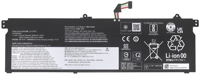 Sostituzione Batteria per laptop Lenovo OEM  per L21C3PD7 