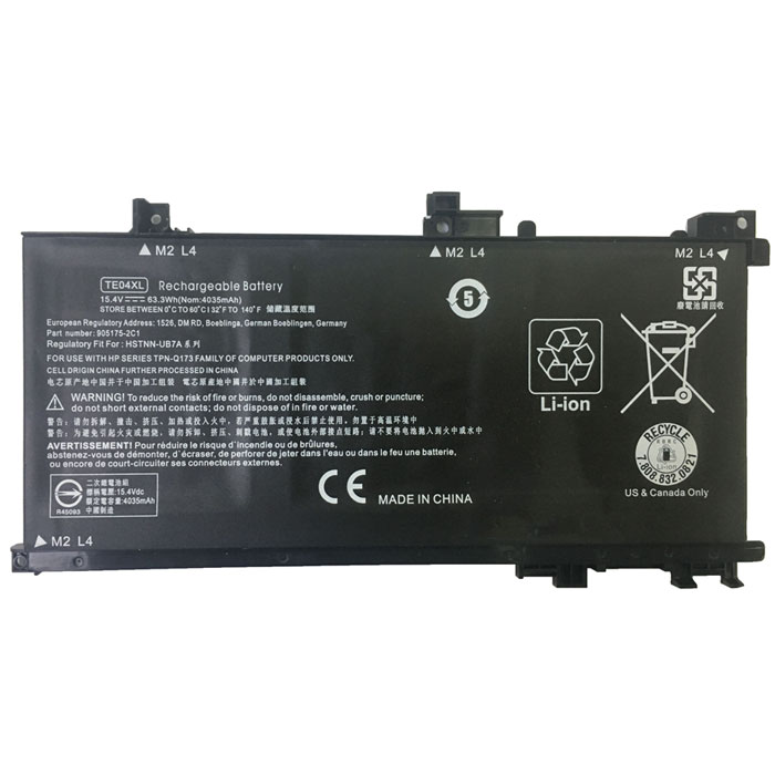 Sostituzione Batteria per laptop HP  OEM  per Omen-Pavilion-15-BC229TX 