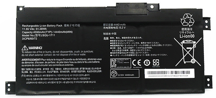 Sostituzione Batteria per laptop THUNDEROBOT OEM  per G8000M 