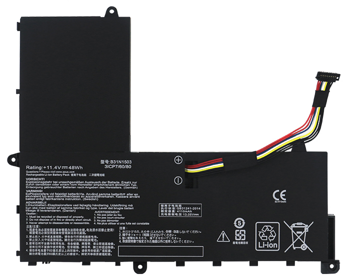 Sostituzione Batteria per laptop Asus OEM  per EeeBook-E202SA-FD0011T 