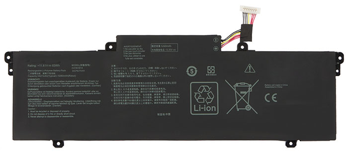 Sostituzione Batteria per laptop Asus OEM  per ZenBook-14-Ultralight-UX435EAL-AP1341T 