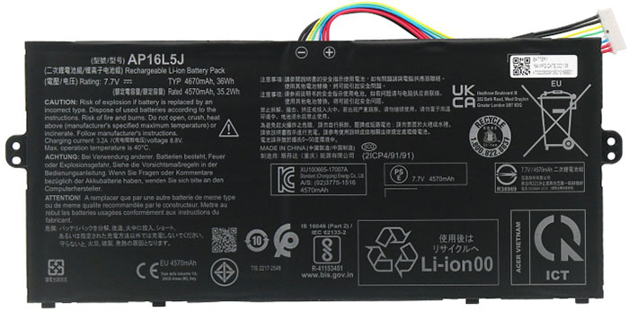 Sostituzione Batteria per laptop Acer OEM  per Swift-5-52T-Series 