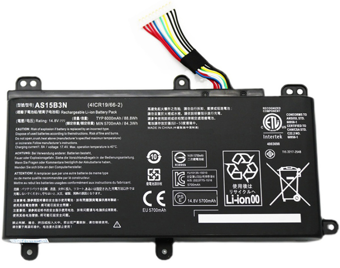 Sostituzione Batteria per laptop ACER OEM  per Predator-17-G9-791G 