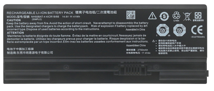 Sostituzione Batteria per laptop HASEE OEM  per Z7-CT7NA 