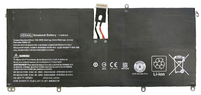 Sostituzione Batteria per laptop Hp OEM  per Envy-Spectre-XT-13-2000eg 