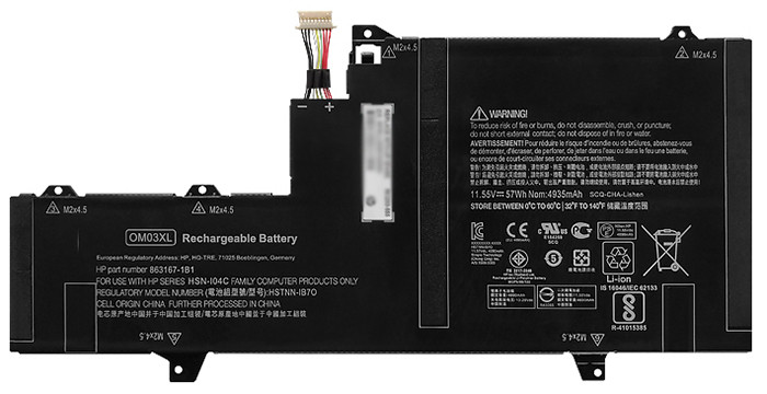 Sostituzione Batteria per laptop HP OEM  per HSTNN-IB7O 