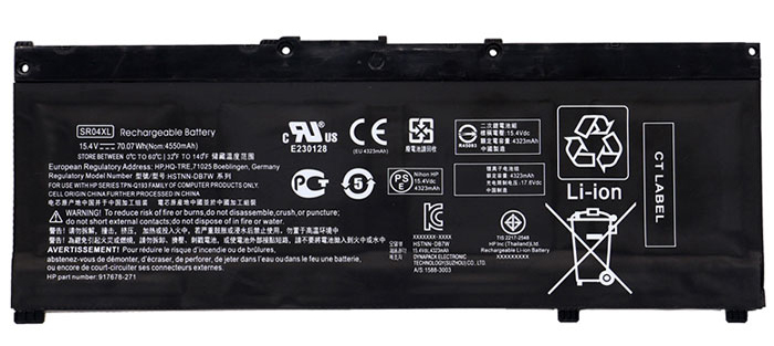 Sostituzione Batteria per laptop HP OEM  per Pavilion-Power-15-CB050TX 