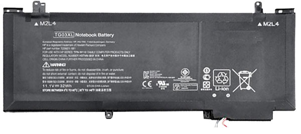 Sostituzione Batteria per laptop HP  OEM  per TG03XL 