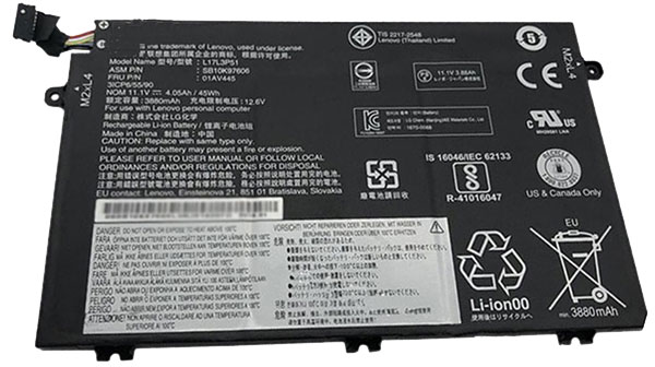 Sostituzione Batteria per laptop Lenovo OEM  per L17L3P51 