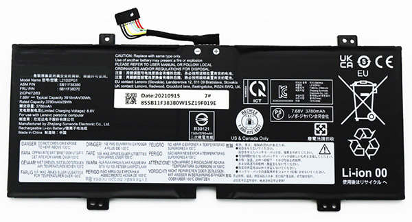 Sostituzione Batteria per laptop lenovo OEM  per L21D2PG1 