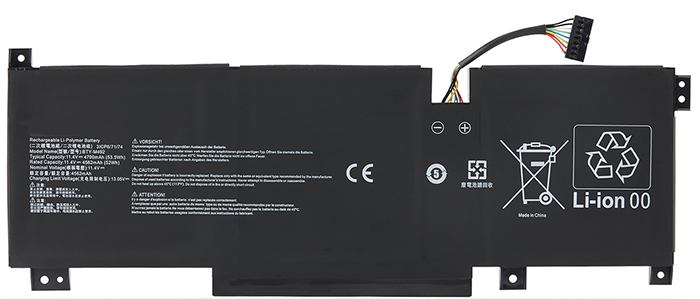 Sostituzione Batteria per laptop msi OEM  per WF76-11UI-268TW 