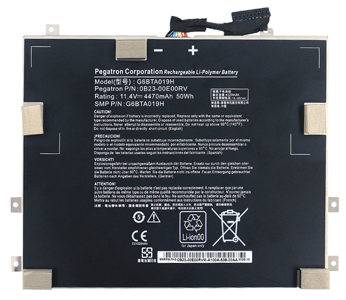 Sostituzione Batteria per laptop WACOM OEM  per G6BTA019H 